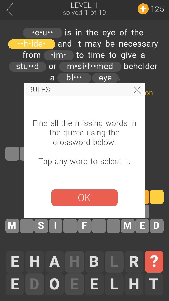 I Love Crosswords 3 1.0.4 Screenshot 8