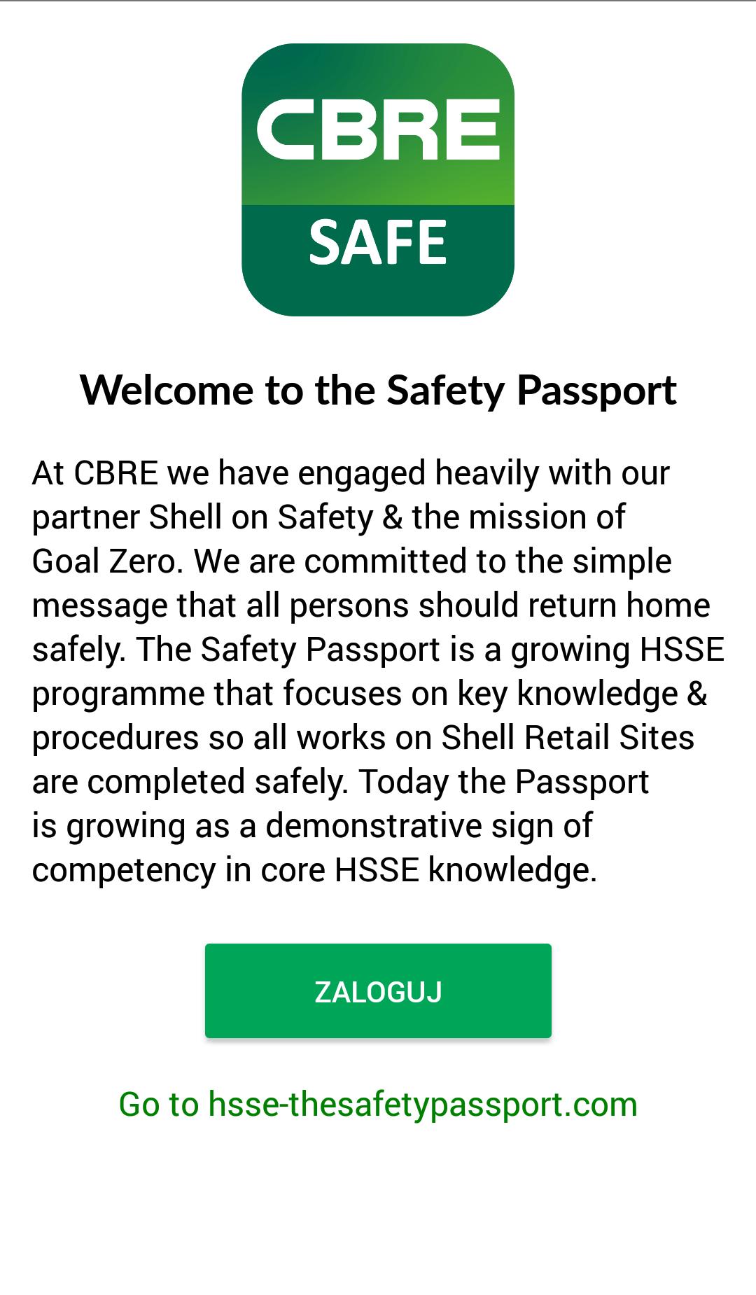 CBRE SAFE 1.0.22 Screenshot 1