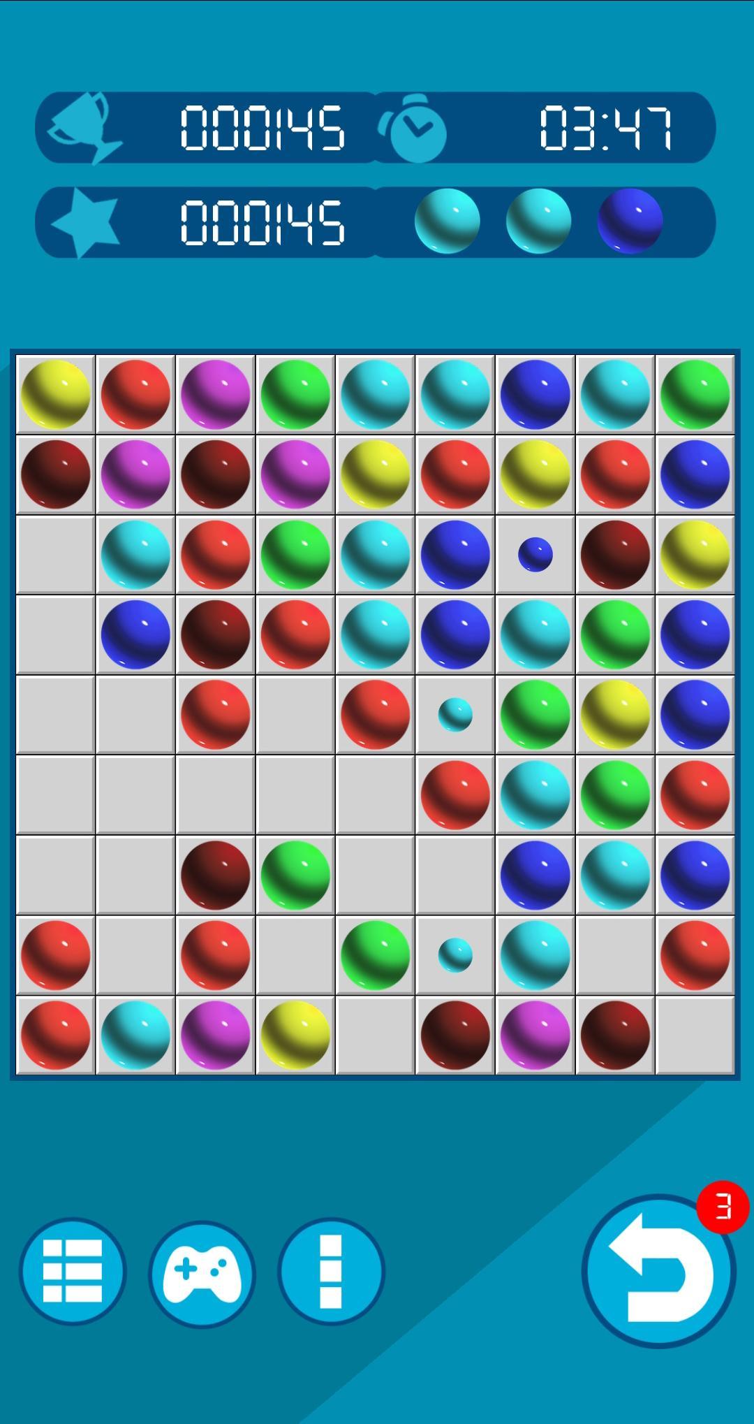 Line 98 Color lines, Connecting 5 Game 2.5.3 Screenshot 4