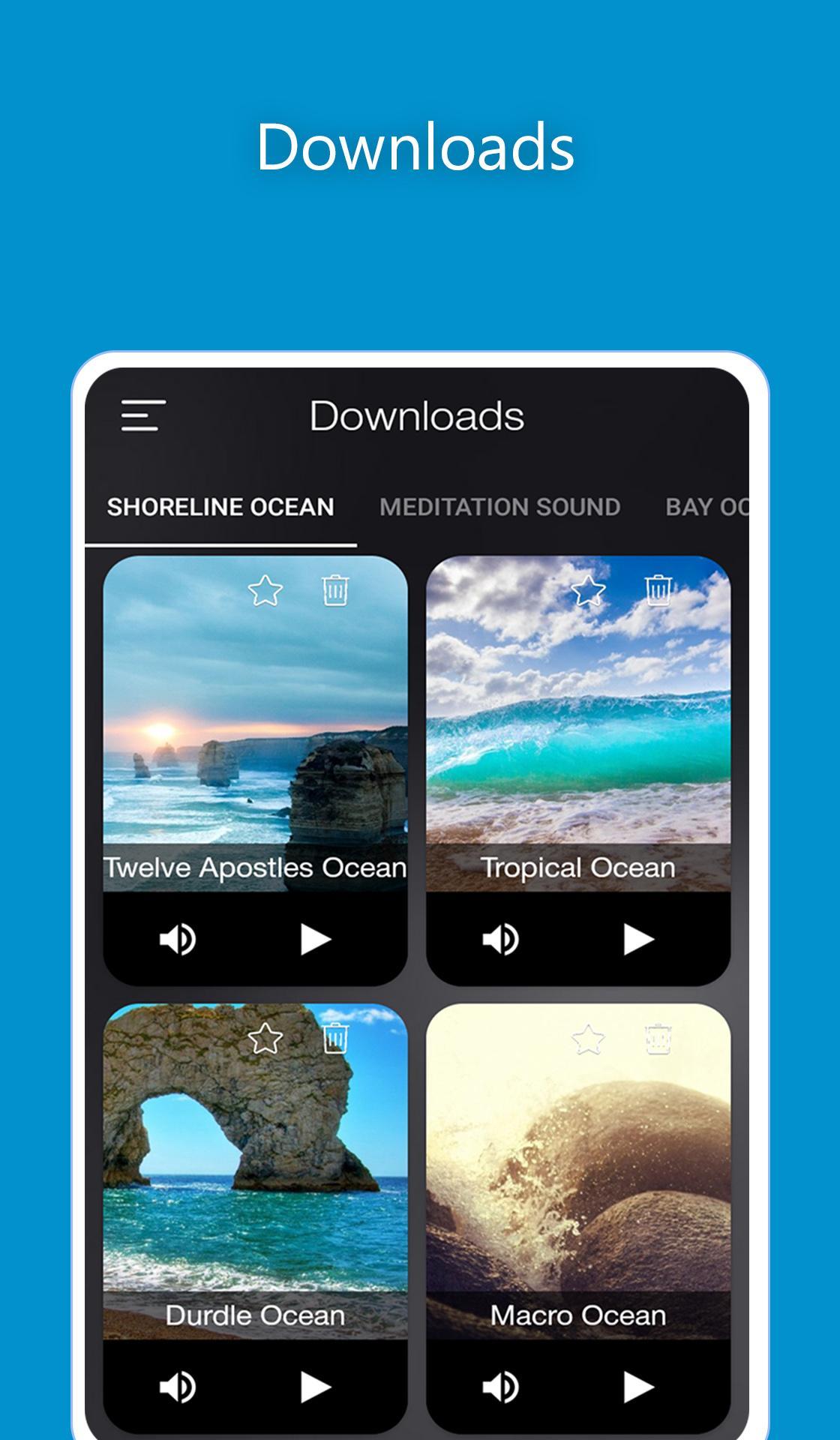 Calm Ocean Waves Sounds: Relax Music, White Noise 15.0.0 Screenshot 13