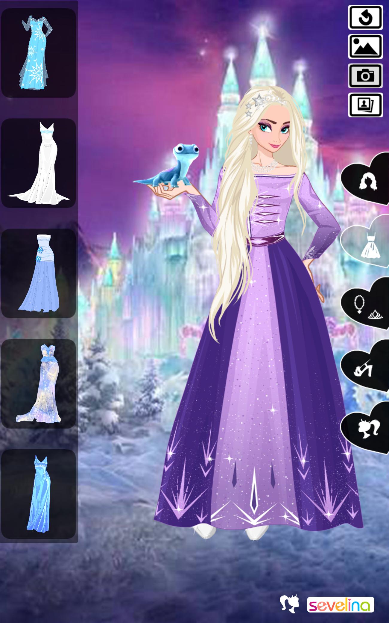 ❄️ Icy or Fire 🔥 dress up game ❄️ Frozen land 2.4 Screenshot 2