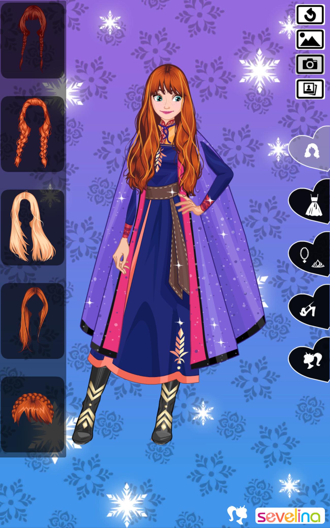 ❄️ Icy or Fire 🔥 dress up game ❄️ Frozen land 2.4 Screenshot 4