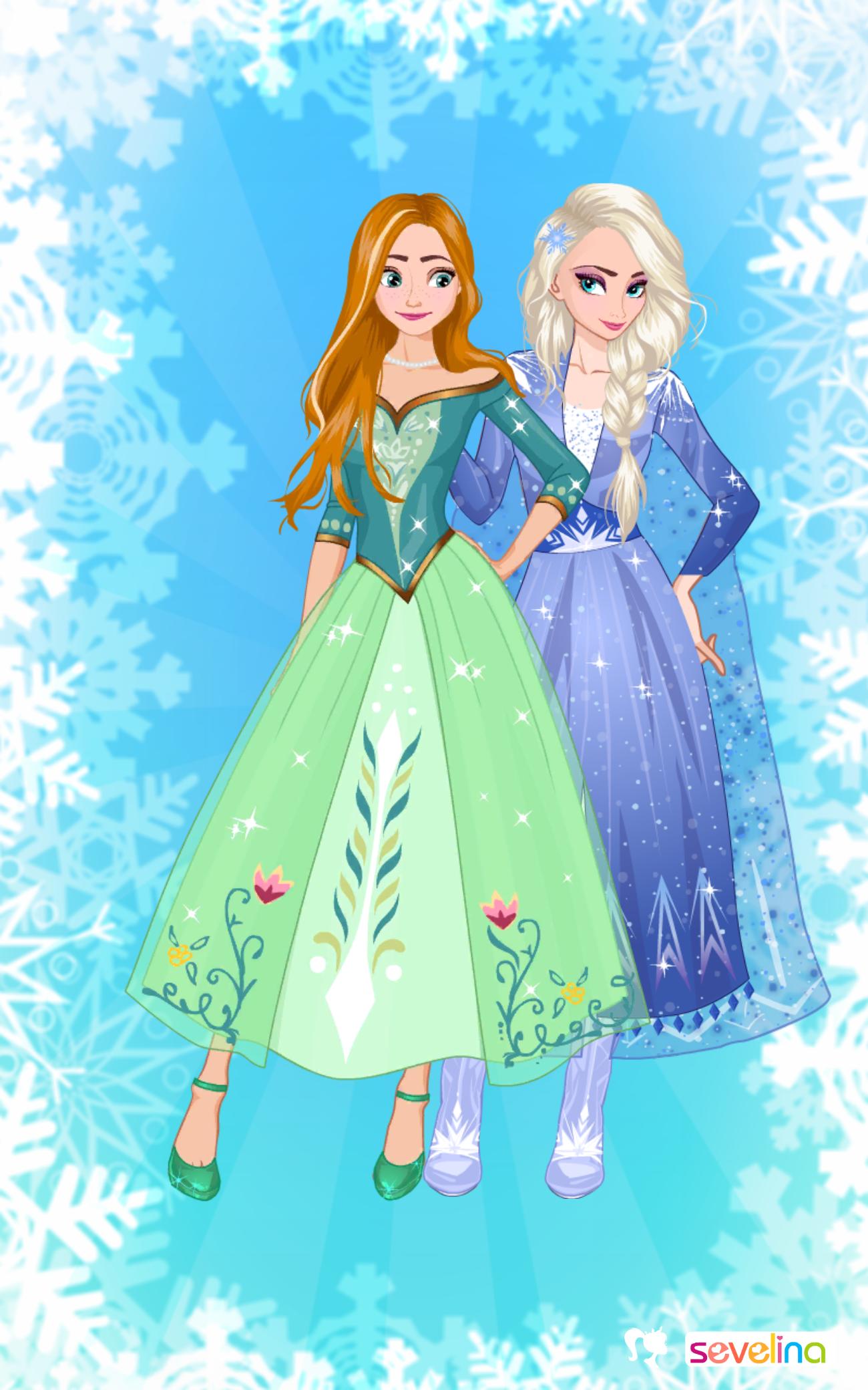 ❄️ Icy or Fire 🔥 dress up game ❄️ Frozen land 2.4 Screenshot 5