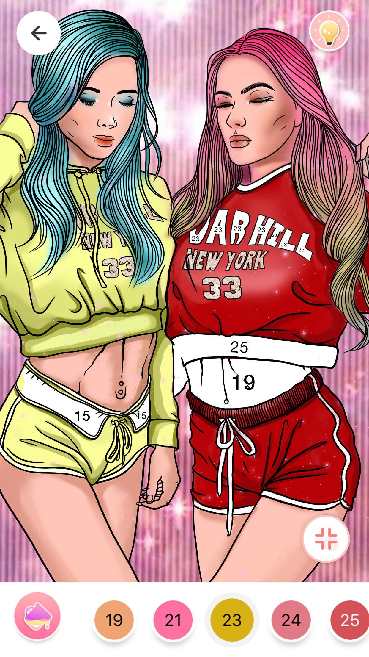 Fun Color by Number Coloring Book Paint Game 2.4.3 Screenshot 1
