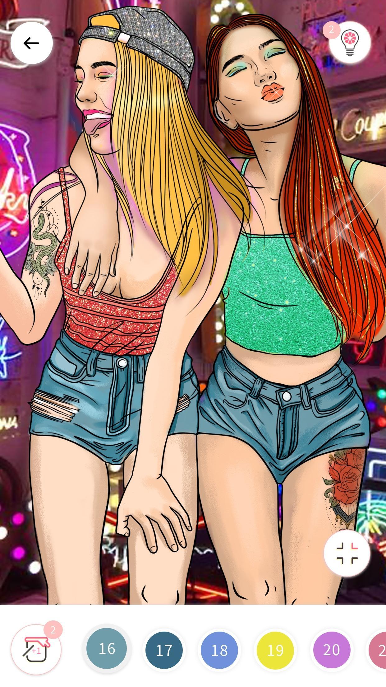Fun Color by Number Coloring Book Paint Game 2.4.3 Screenshot 2
