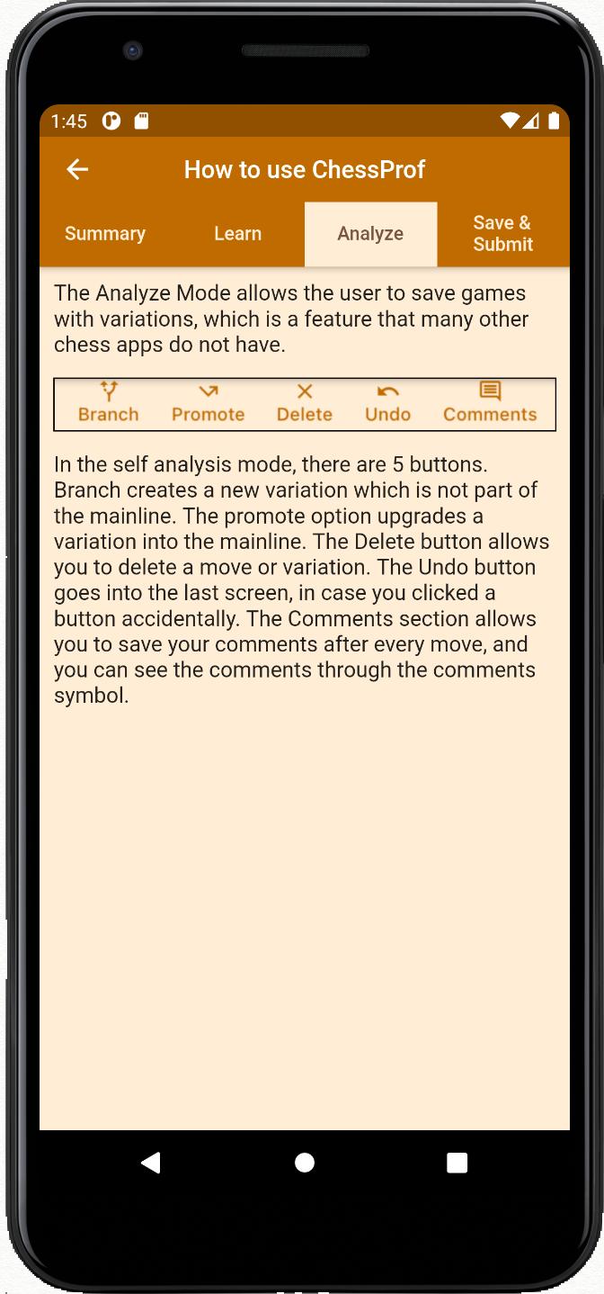 Chess Prof Learn by Principle 1.0.0 Screenshot 1