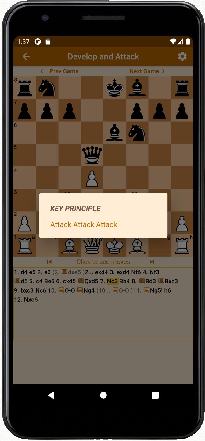 Chess Prof Learn by Principle 1.0.0 Screenshot 4