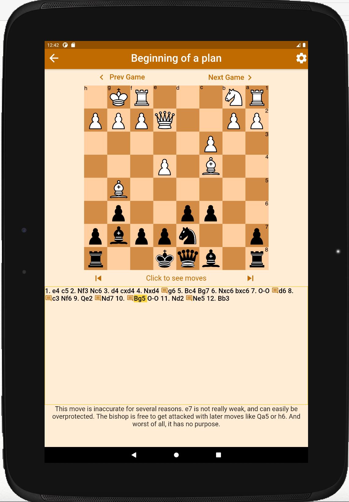 Chess Prof Learn by Principle 1.0.0 Screenshot 6