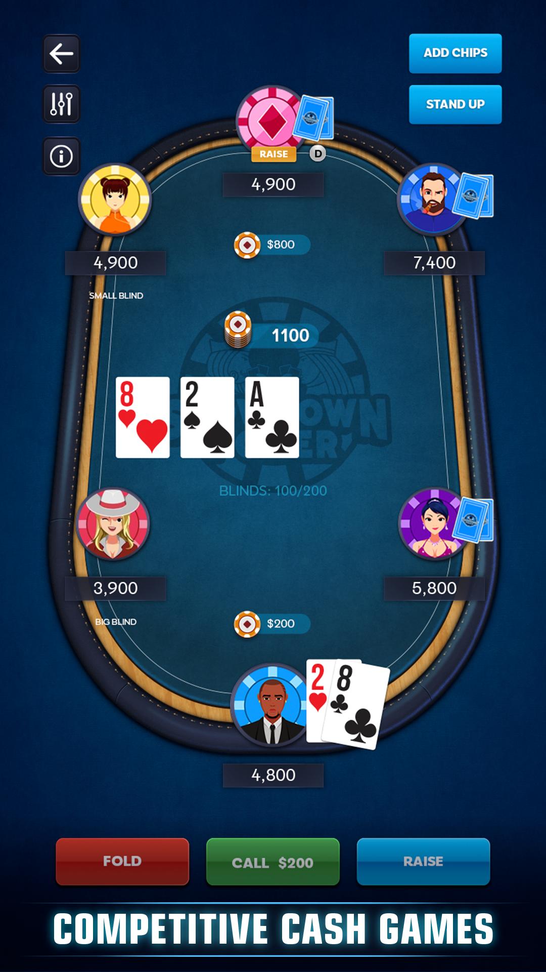 Showdown Poker Online Competitive Hold'em 1.932 Screenshot 2