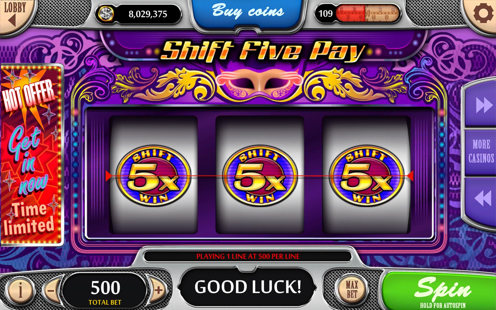 Vegas Power Slots Free Real Vegas Slot Machines 1.47 Screenshot 1