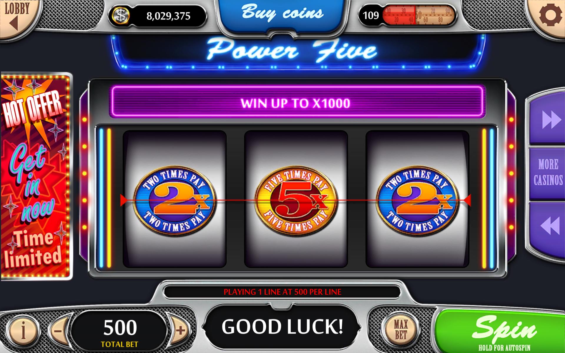 Vegas Power Slots Free Real Vegas Slot Machines 1.47 Screenshot 12