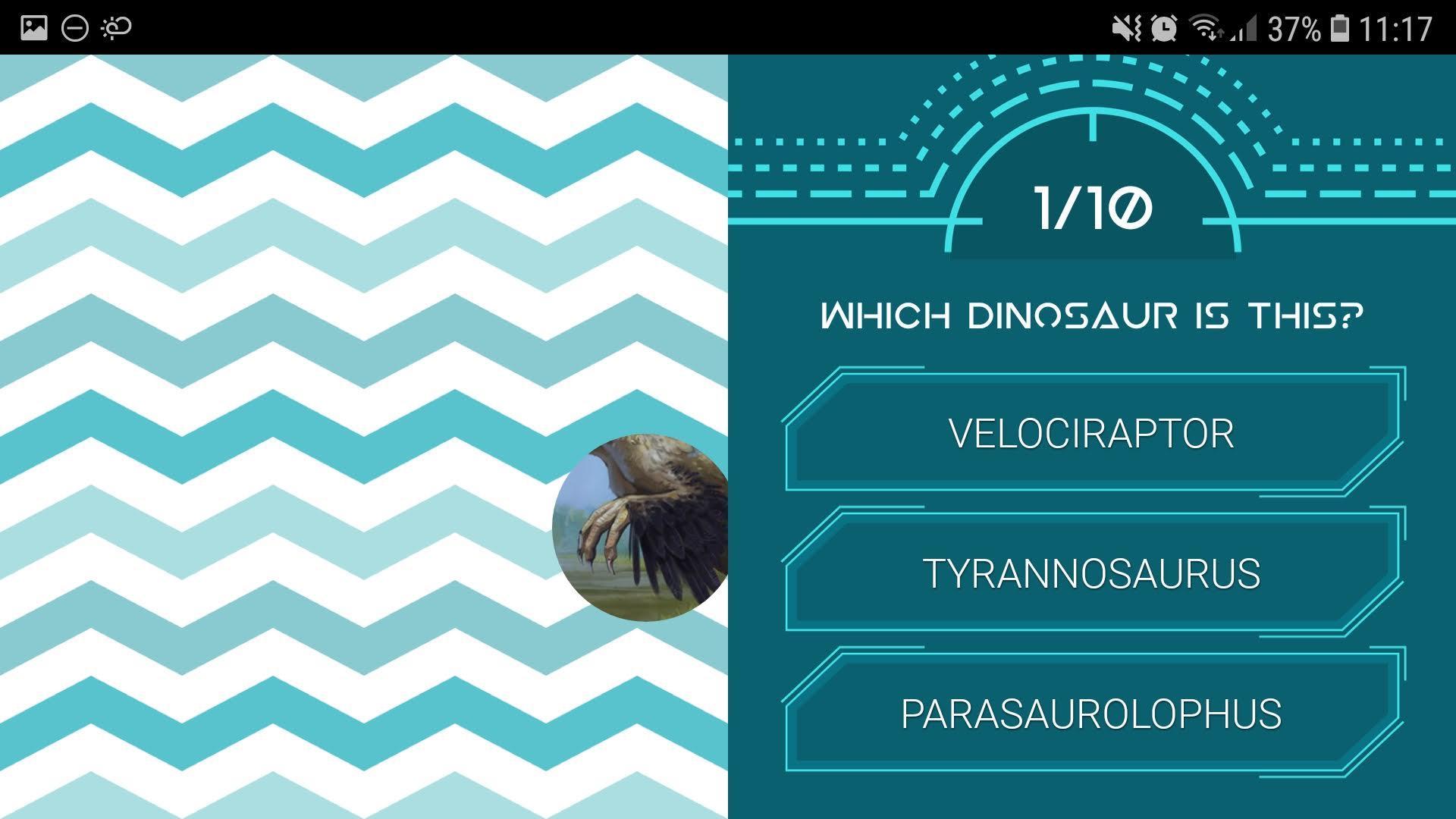 Dinosaur Master: facts, minigames and quiz 1.3.1 Screenshot 4