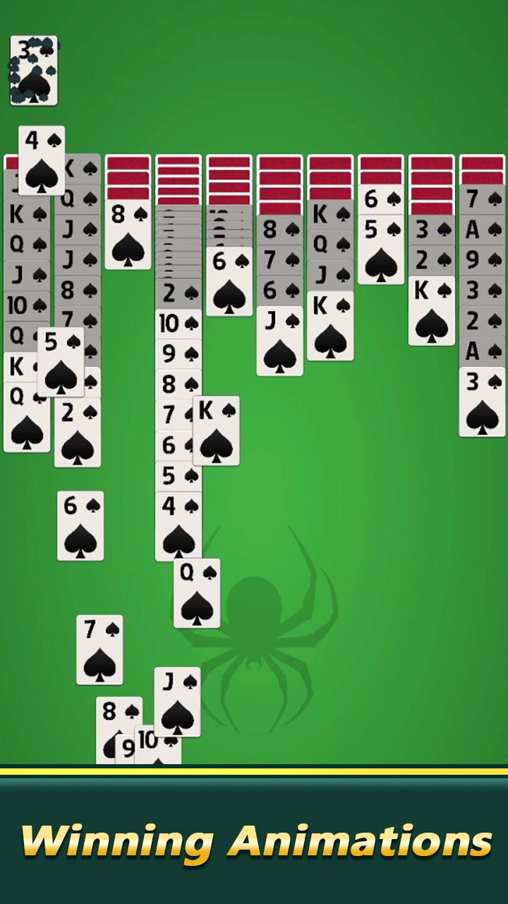 Spider Solitaire Extreme Challenge 1.0 Screenshot 4