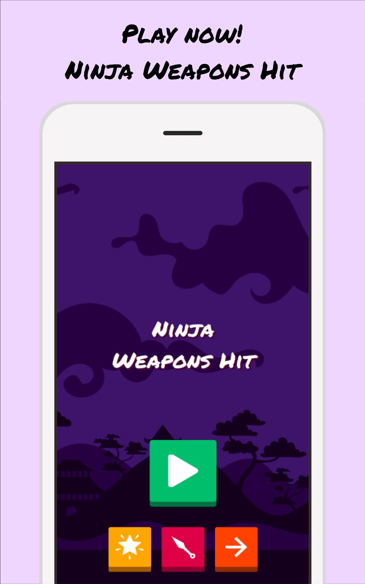 Ninja Weapons Hit 1.0.4 Screenshot 1