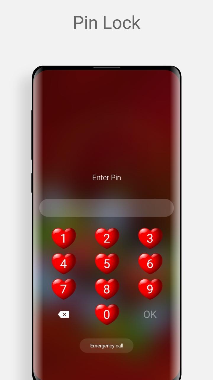 Love Heart Lock Screen 1.1 Screenshot 13