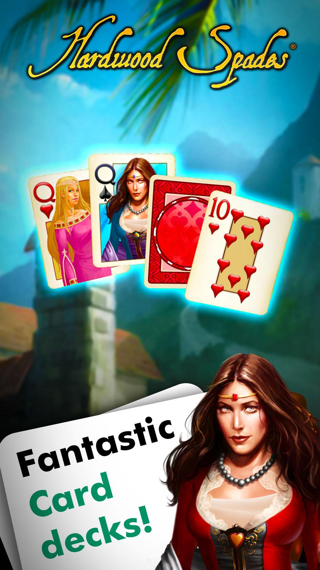 Hardwood Spades Free 2.0.440.0 Screenshot 4
