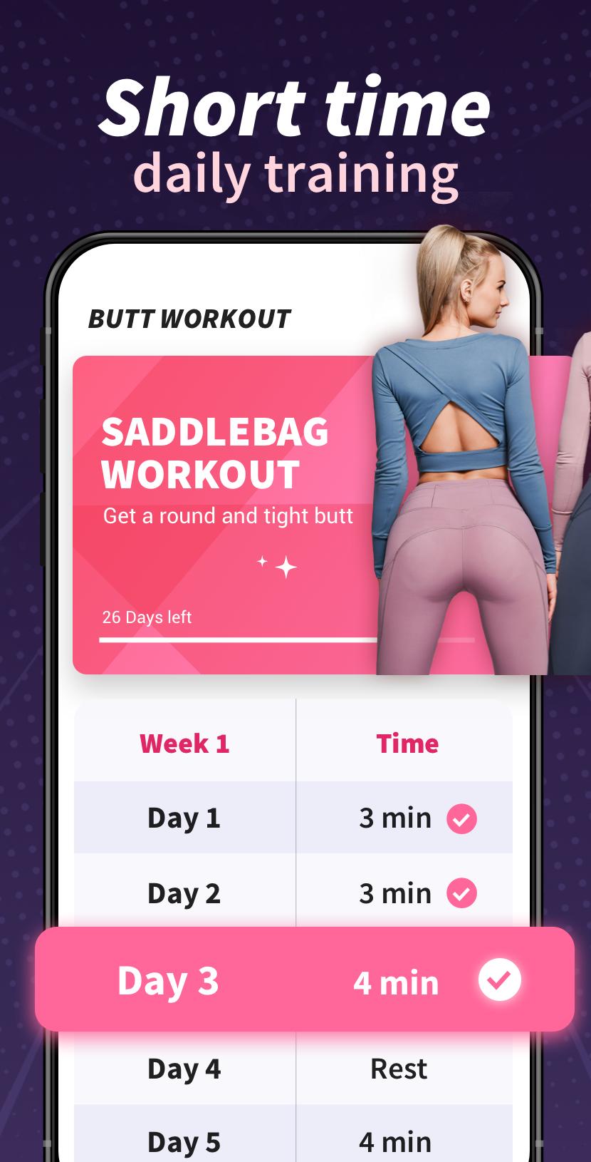 Buttocks Workout - Hips, Legs & Butt Workout 1.0.43 Screenshot 3