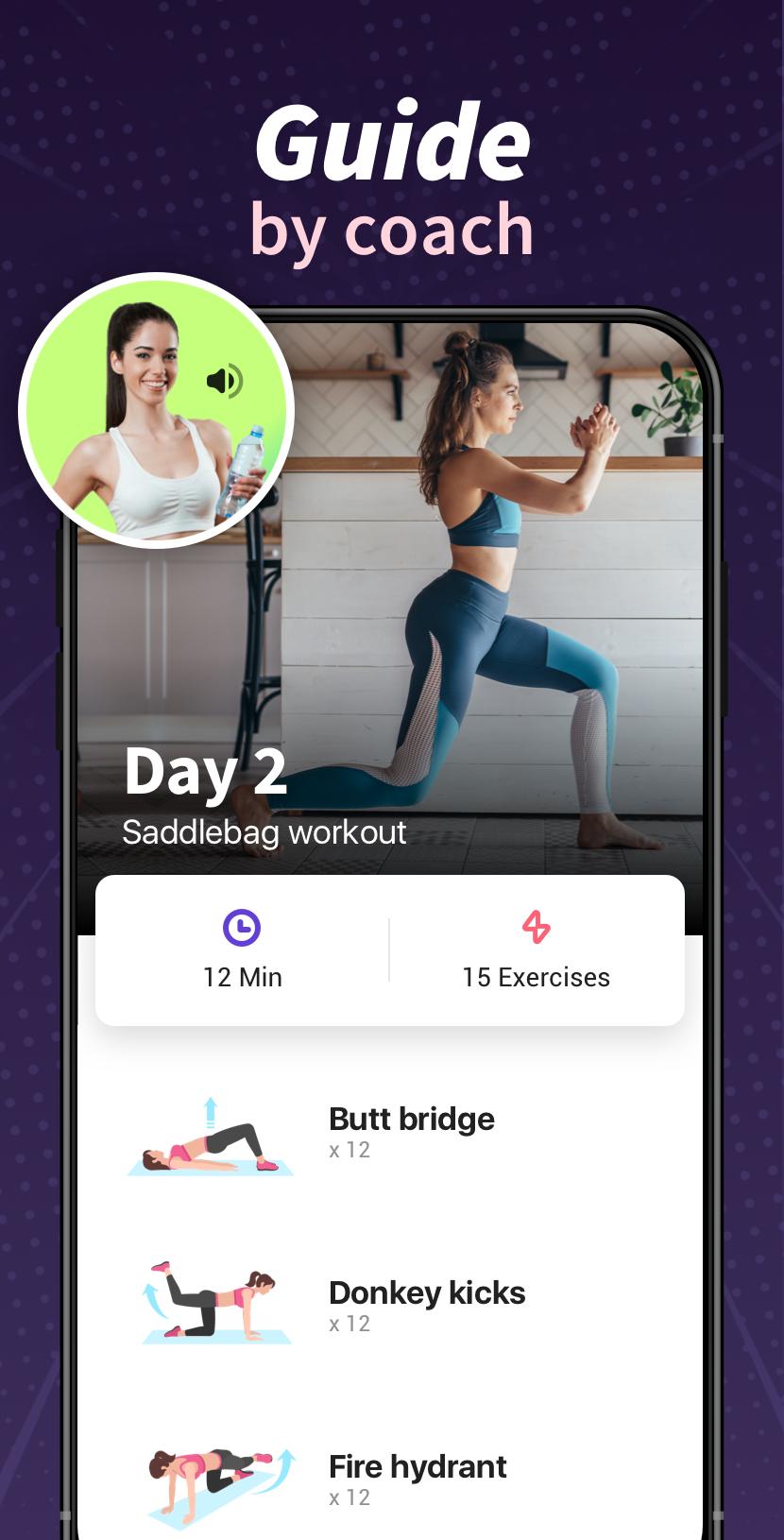 Buttocks Workout - Hips, Legs & Butt Workout 1.0.43 Screenshot 6