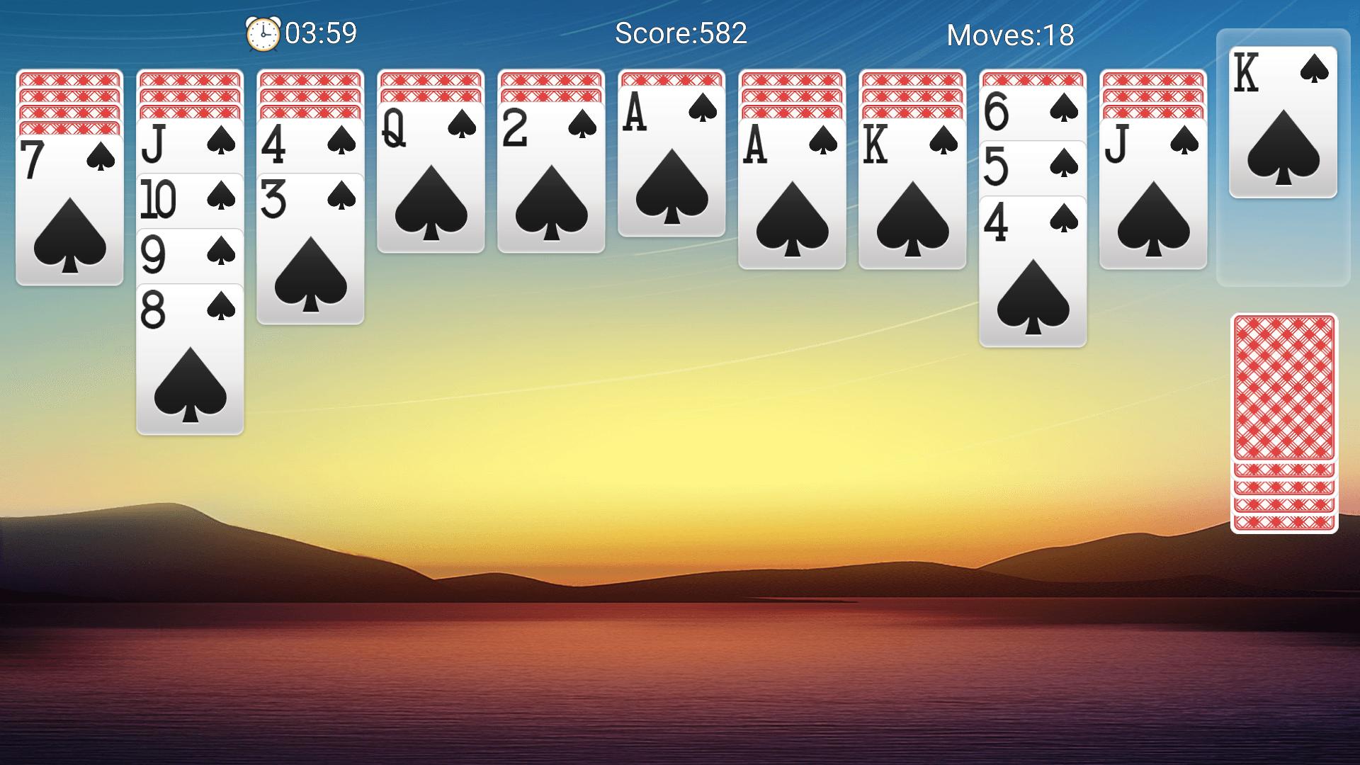 Classic Spider Solitaire-Free Solitaire Card Games 1.8.1 Screenshot 6