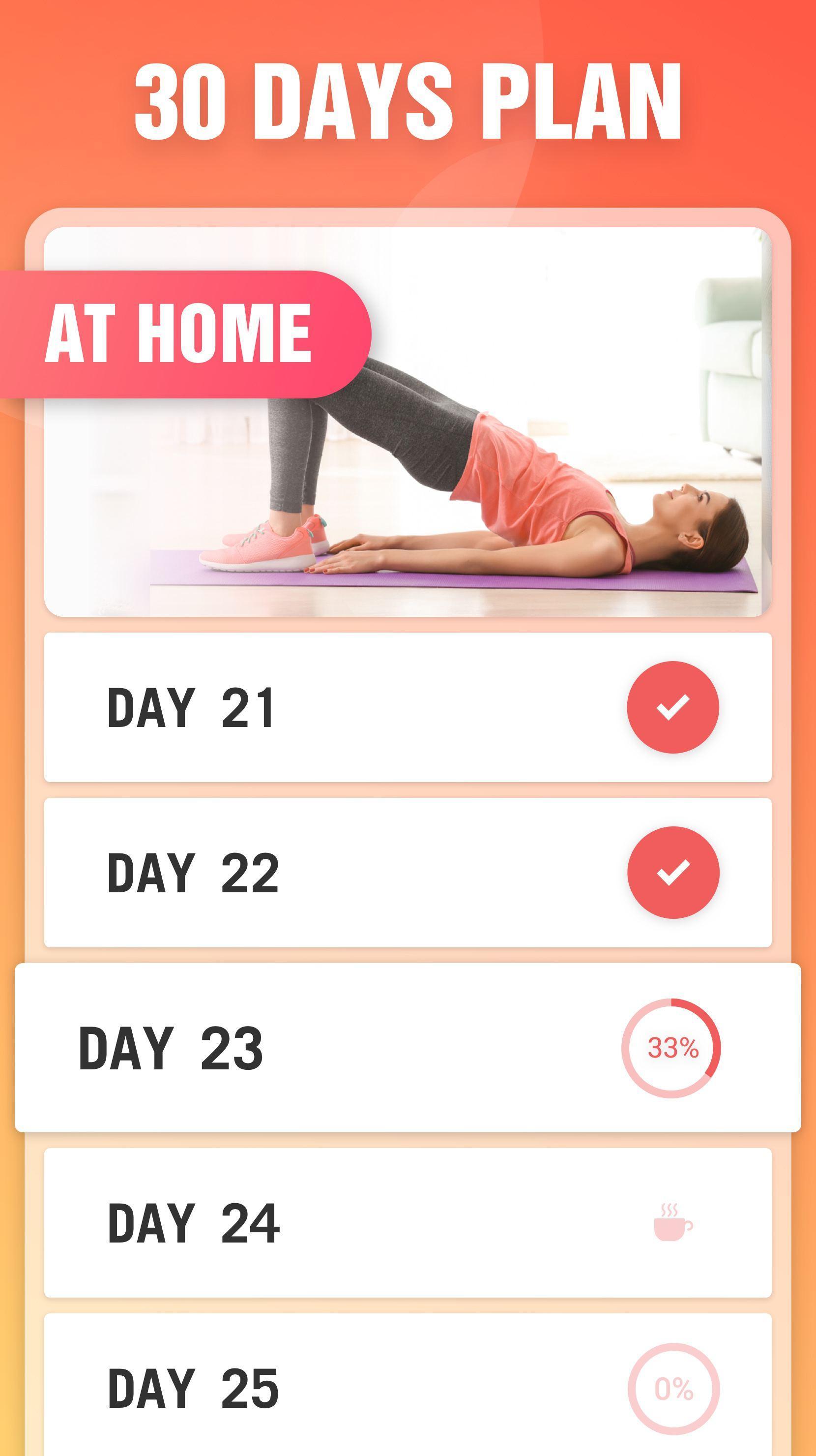 Lose Weight at Home - Home Workout in 30 Days 1.0.57 Screenshot 10