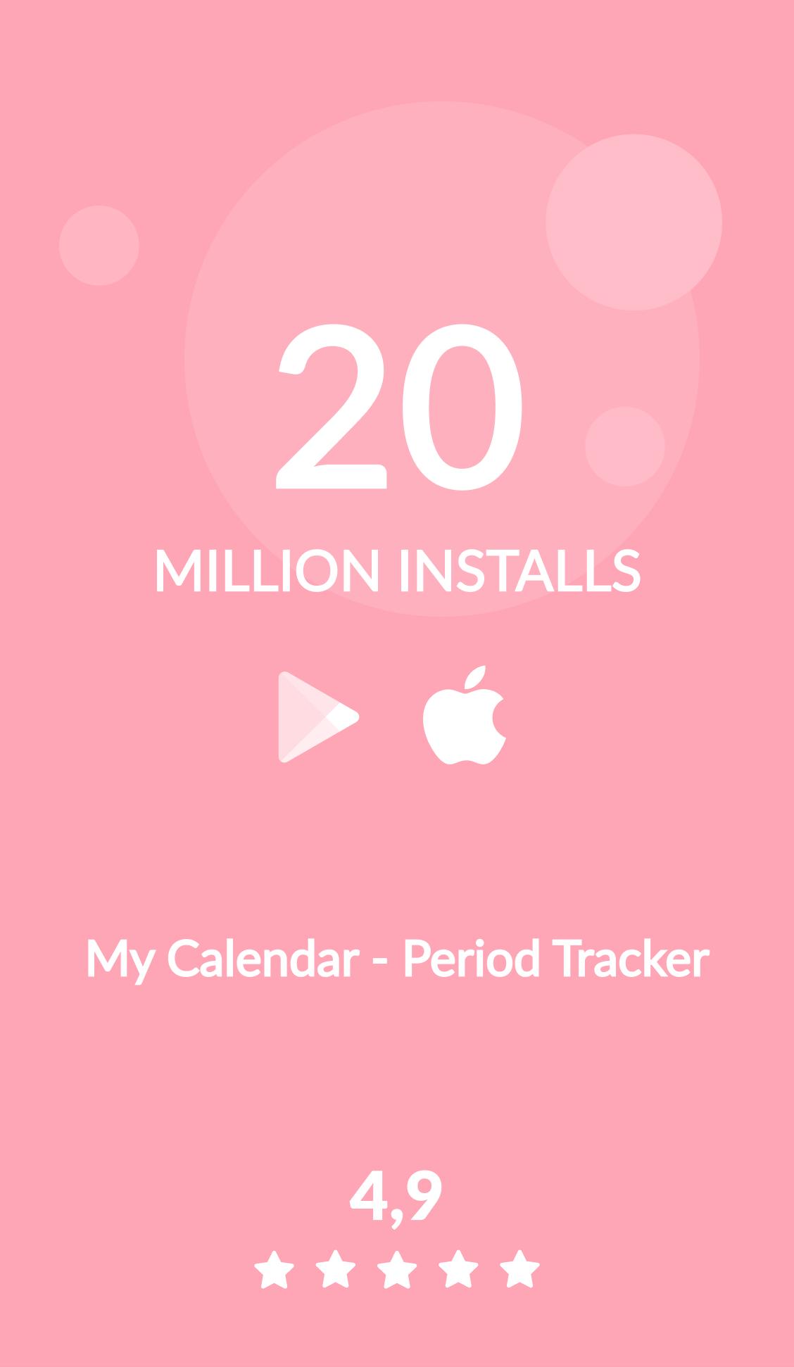 My Calendar Period Tracker 7.5.1 Screenshot 1