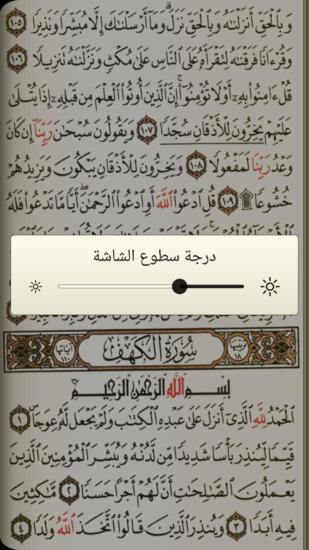 القرآن الكريم مع التفسير وميزات أخرى 6.1 Screenshot 3