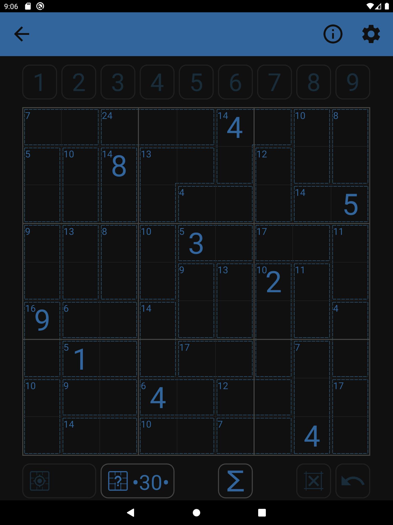 Sudoku Sums Killer Sudoku 1.4.0 Screenshot 10