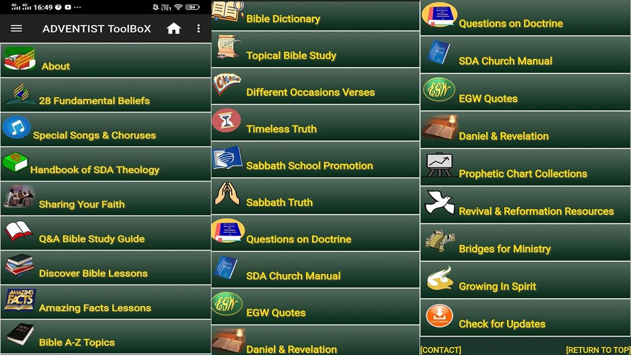 ADVENTIST ToolBoX 1.54 Screenshot 1