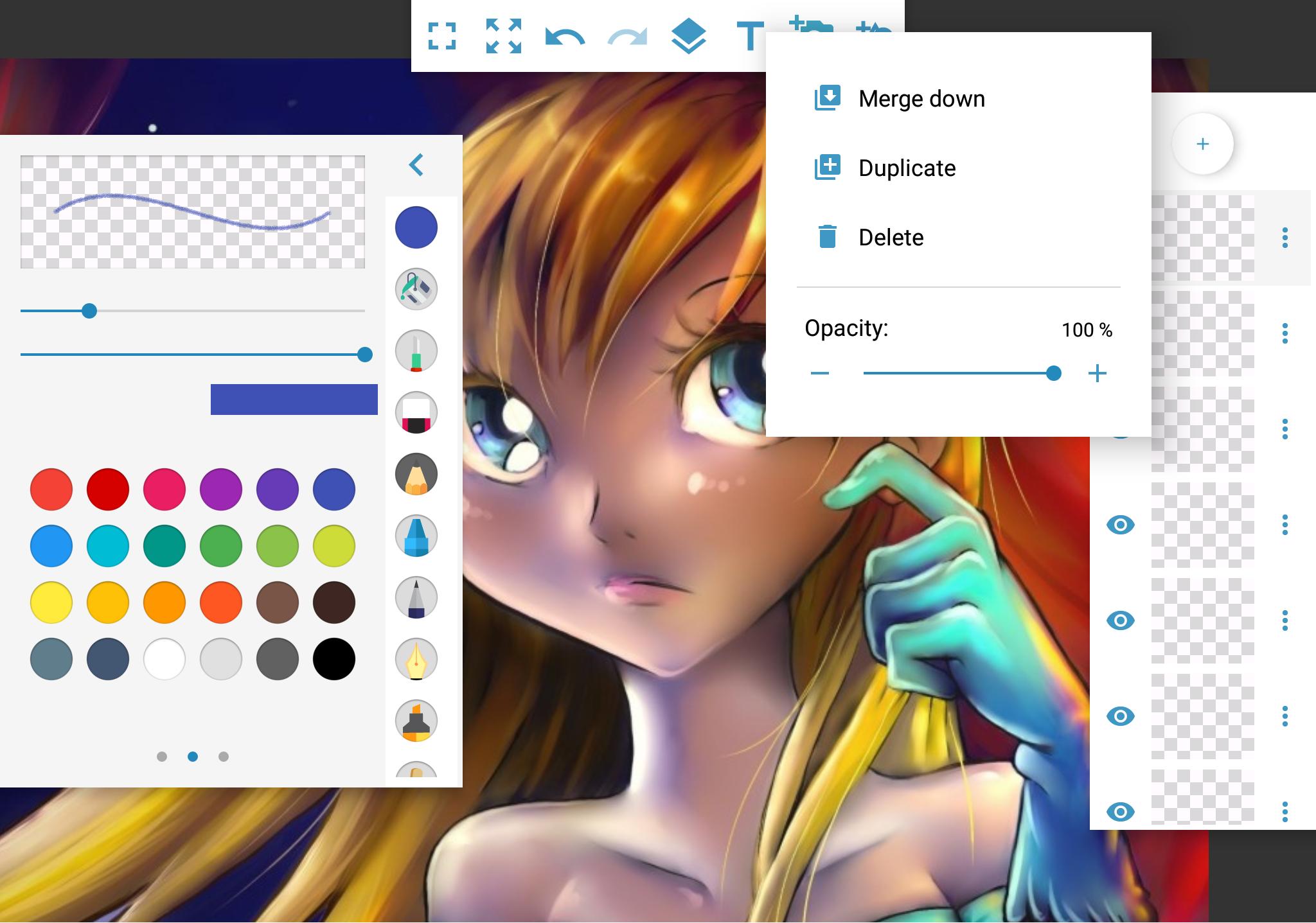 SketchBook 🖌🖍 - draw, sketch & paint 2.0.3 Screenshot 9