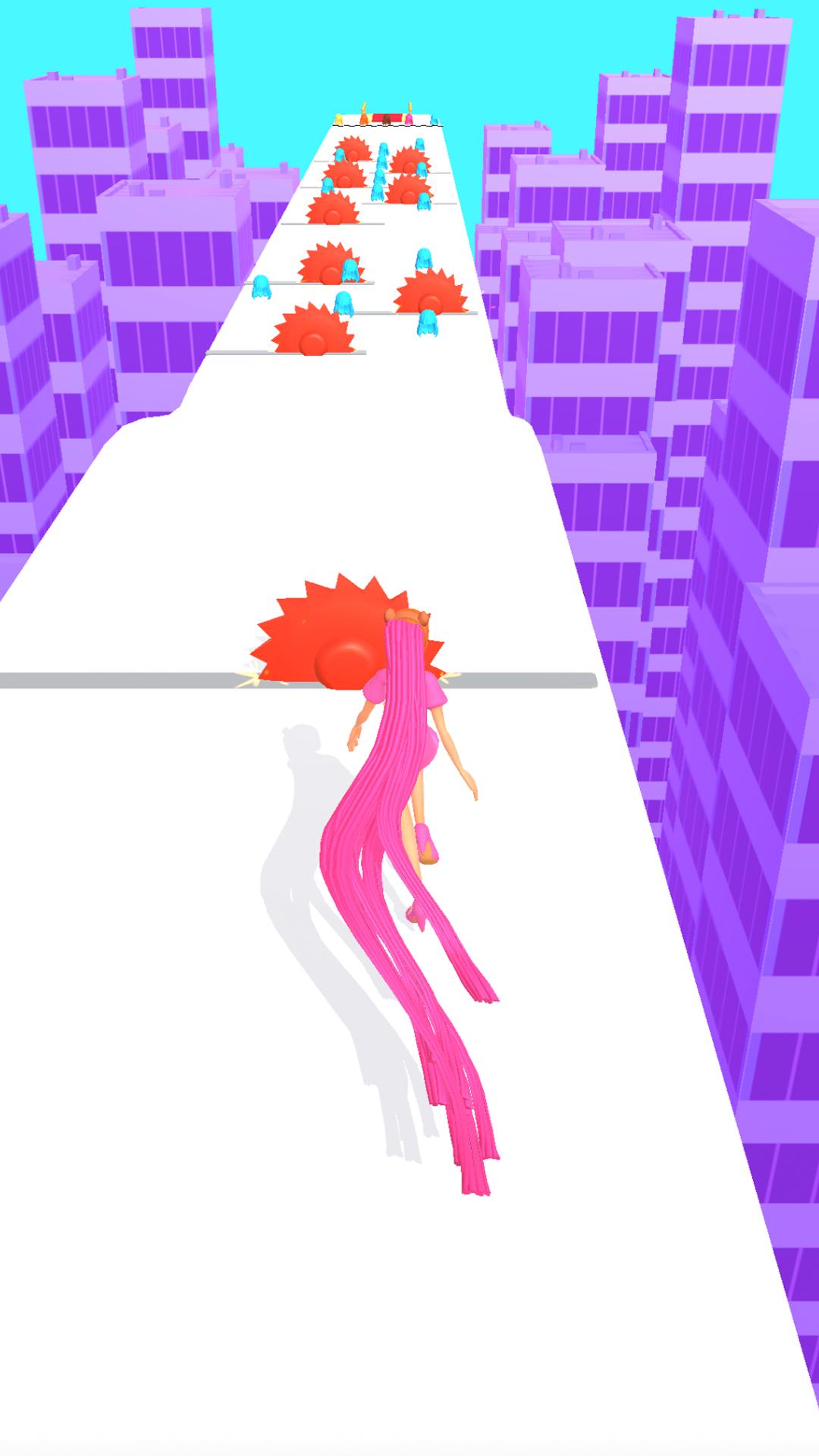 Hair Run Long Challenge - Make Long Hair 3 Screenshot 14