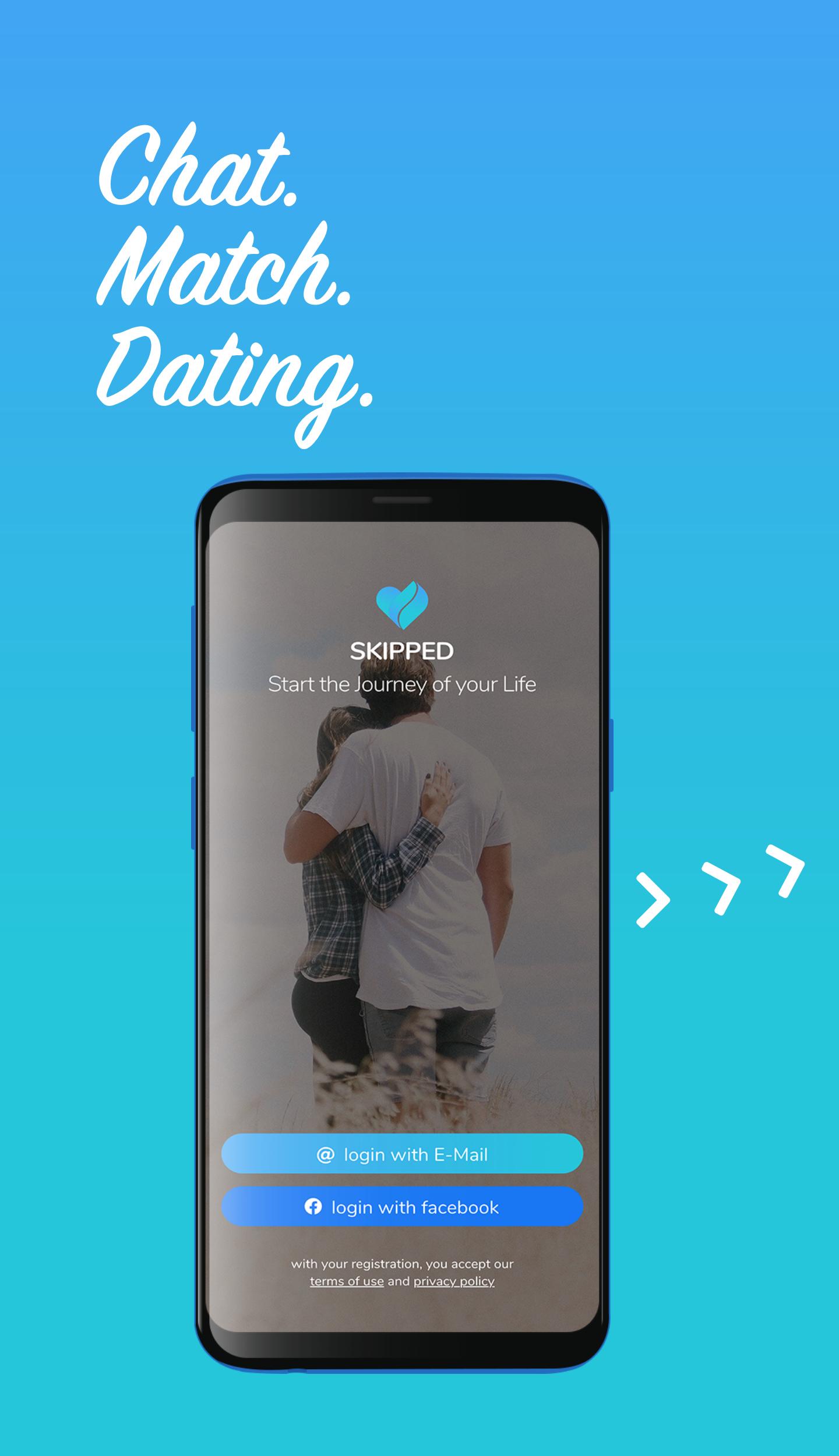 SKIPPED - Chat, Match & Dating 2.6.2 Screenshot 1
