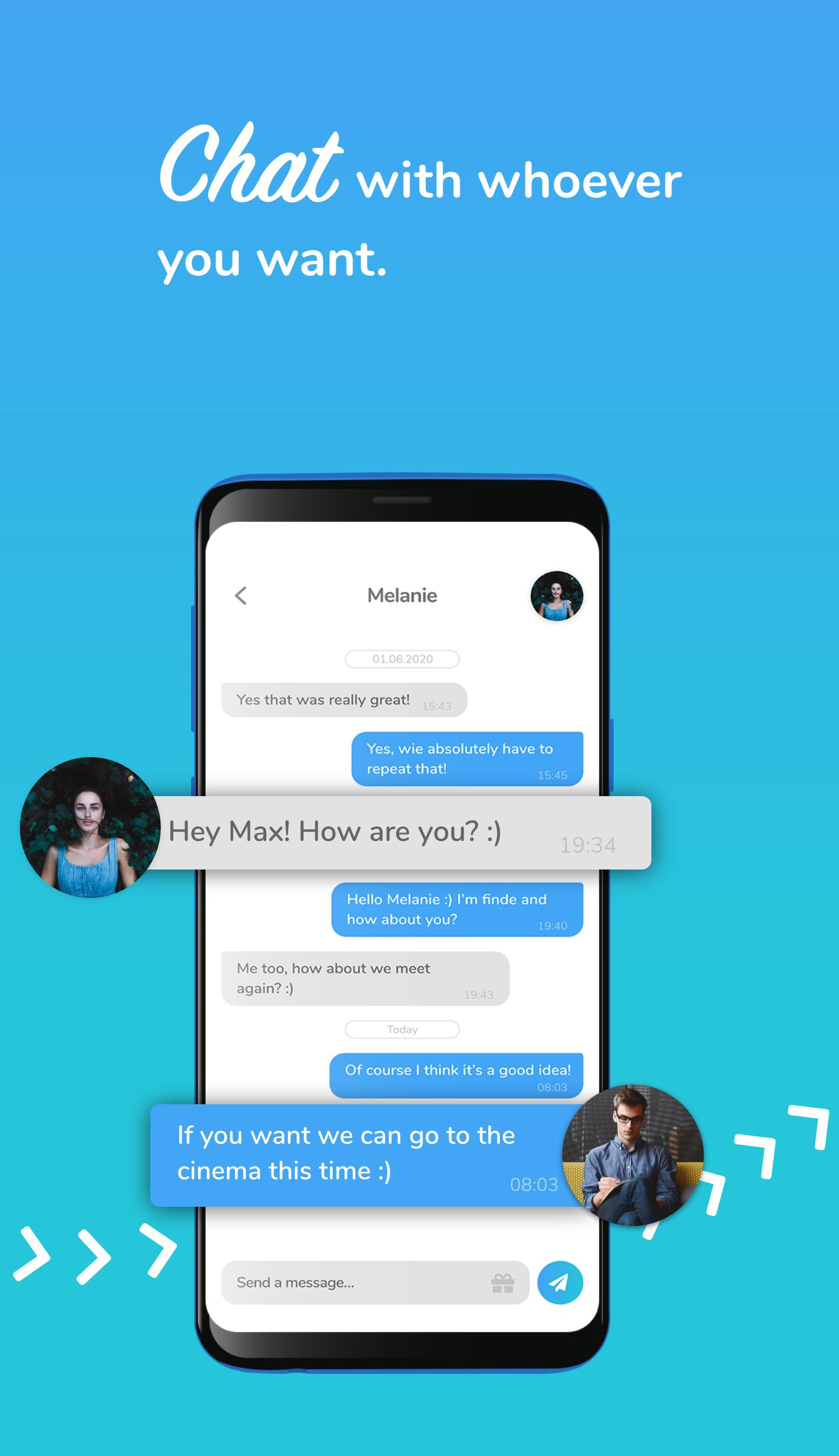 SKIPPED - Chat, Match & Dating 2.6.2 Screenshot 3