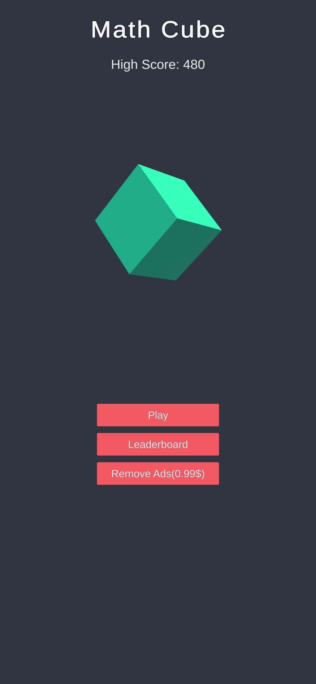 Math Cube 1.6 Screenshot 1