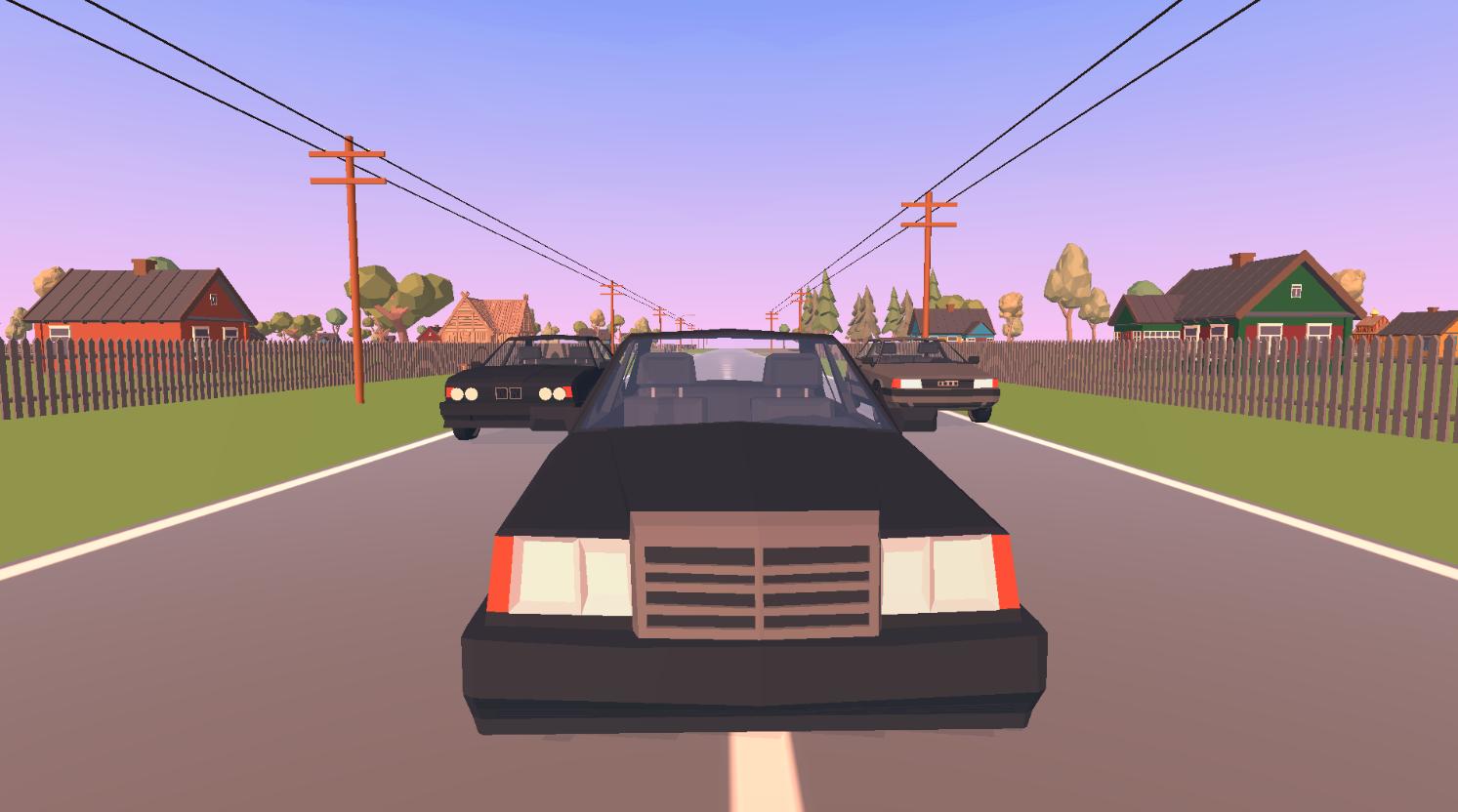 Car delivery service 90s Open world driving 0.8 Screenshot 1