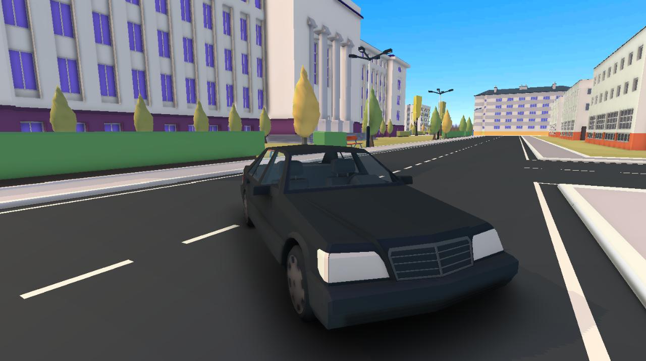 Car delivery service 90s Open world driving 0.8 Screenshot 2