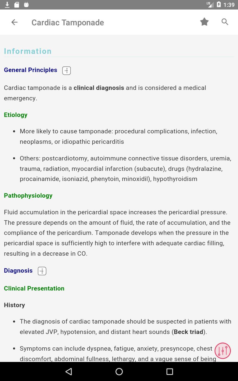 Washington Manual of Medical Therapeutics App 3.5.23 Screenshot 16