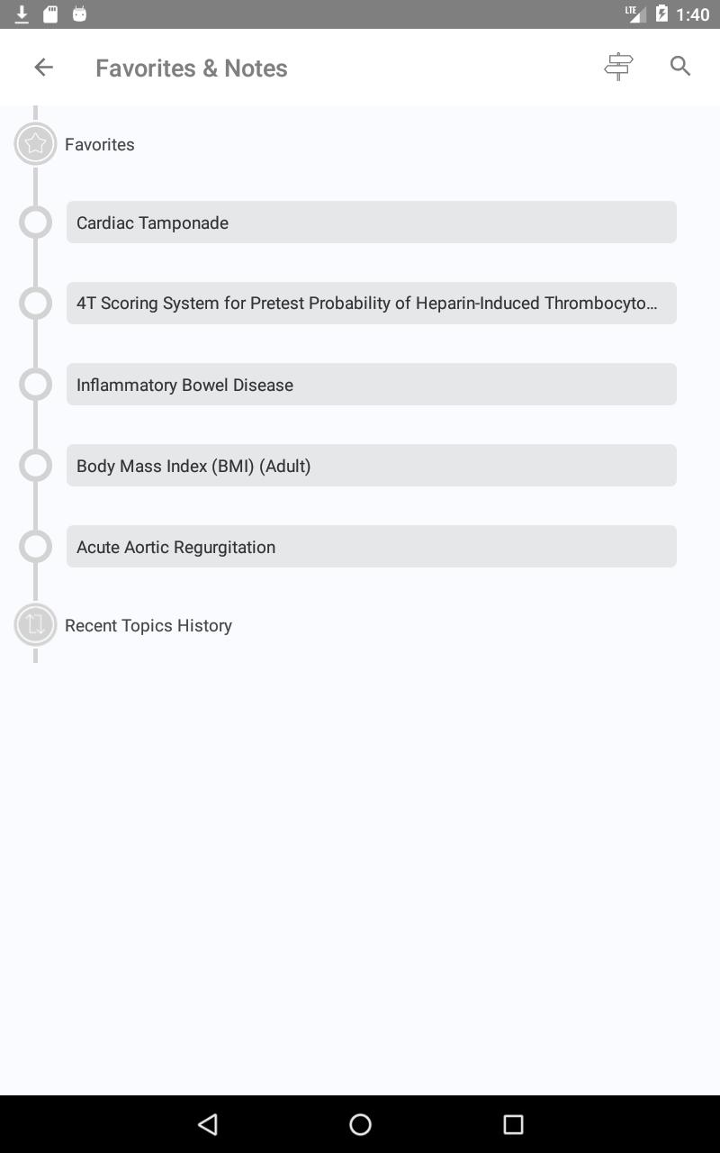 Washington Manual of Medical Therapeutics App 3.5.23 Screenshot 21
