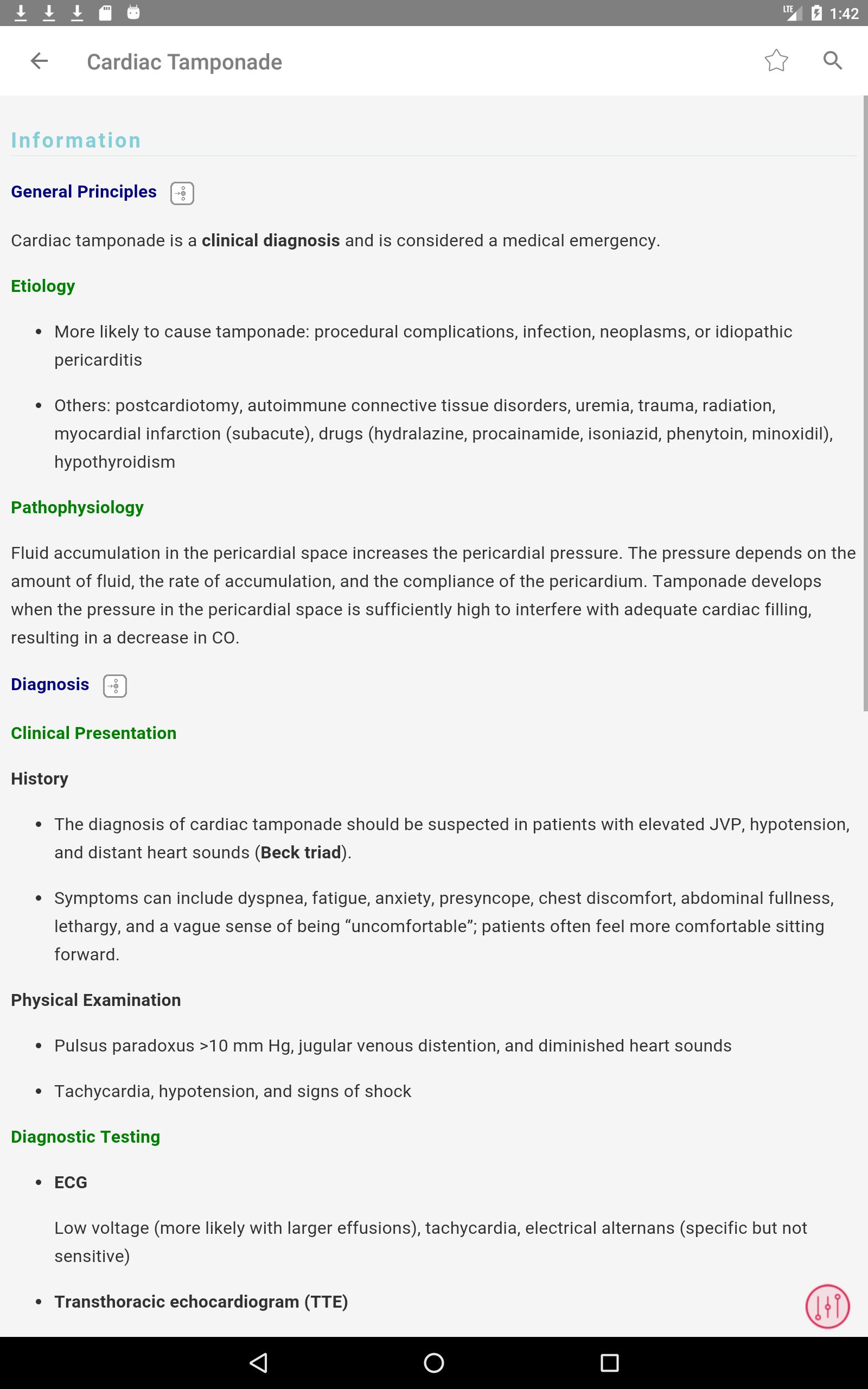 Washington Manual of Medical Therapeutics App 3.5.23 Screenshot 8