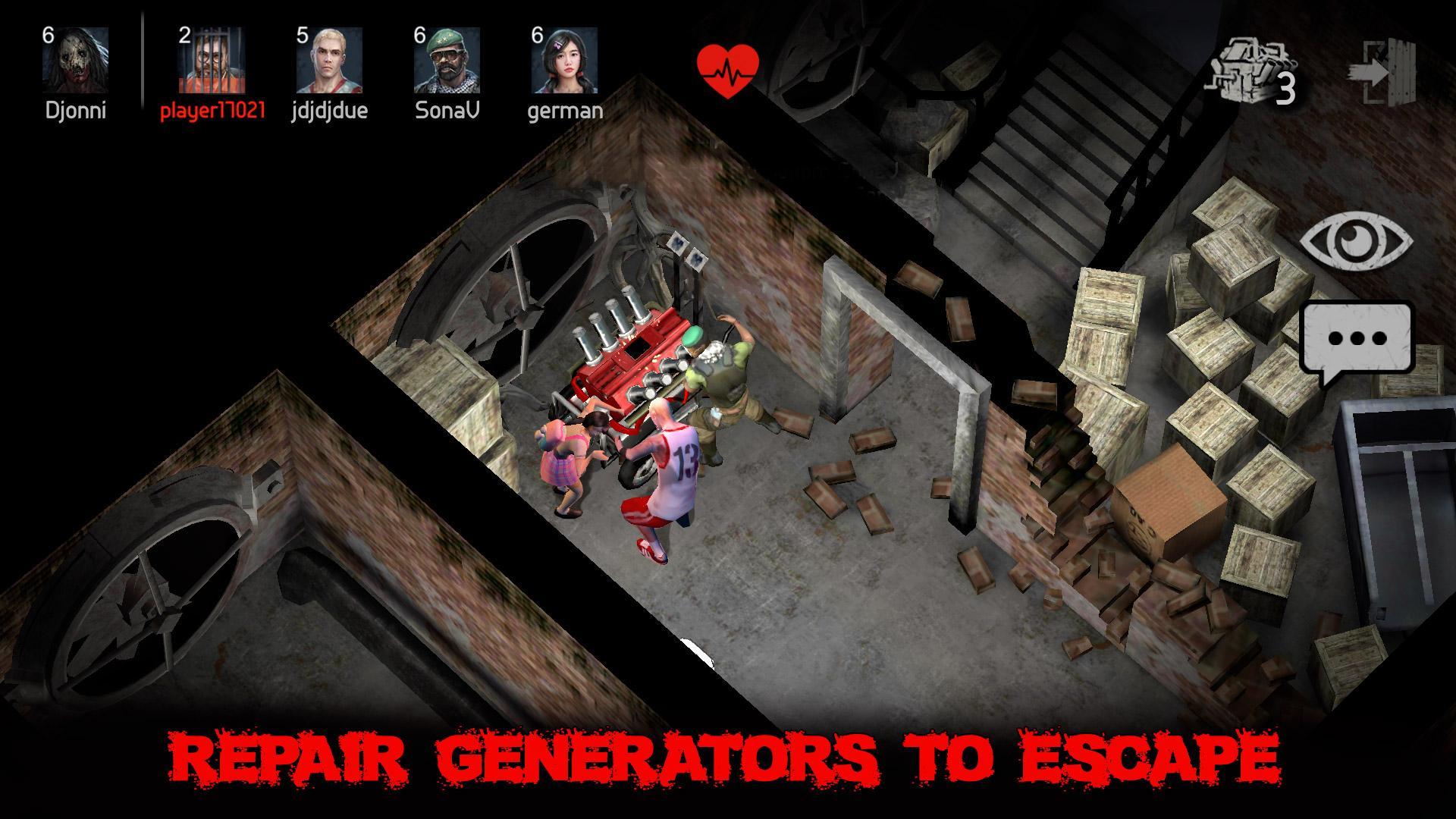 Horrorfield Multiplayer Survival Horror Game 1.3.3 Screenshot 3