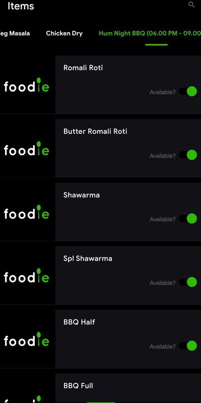Foodie Partner App 0.0.6 Screenshot 2