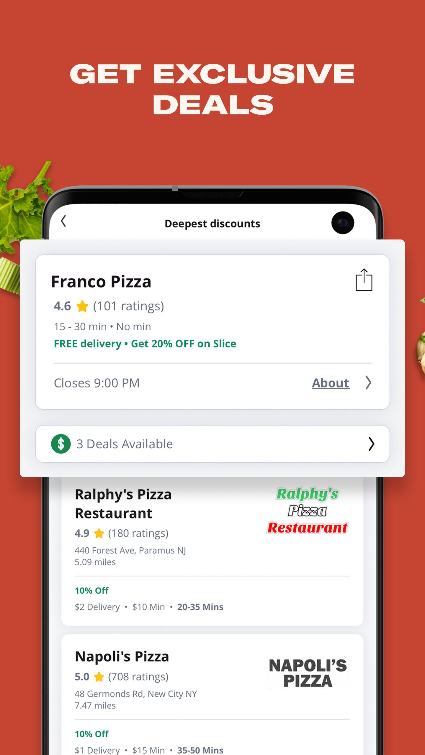 Slice Pizza Delivery or Pick up near you 5.3.0 Screenshot 4