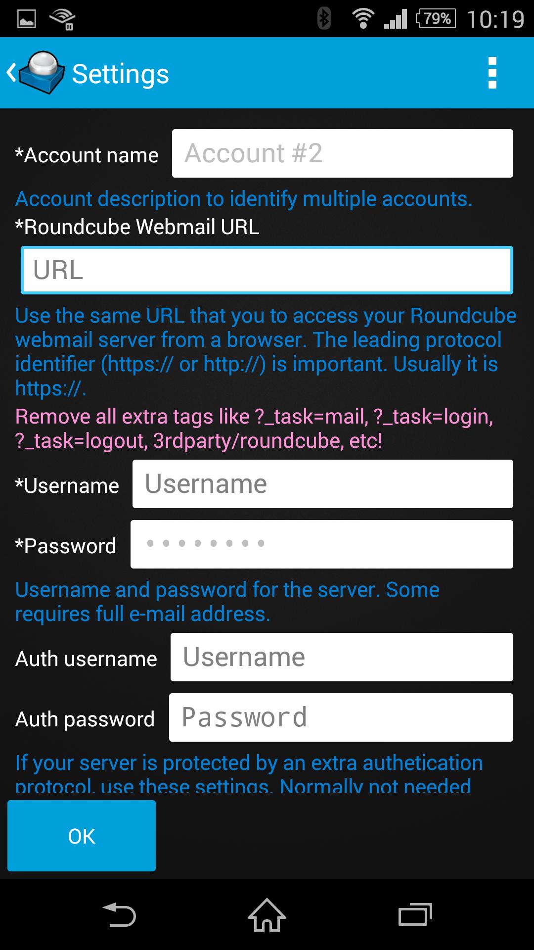 Roundcube Webmail 2021.02.21 Screenshot 3