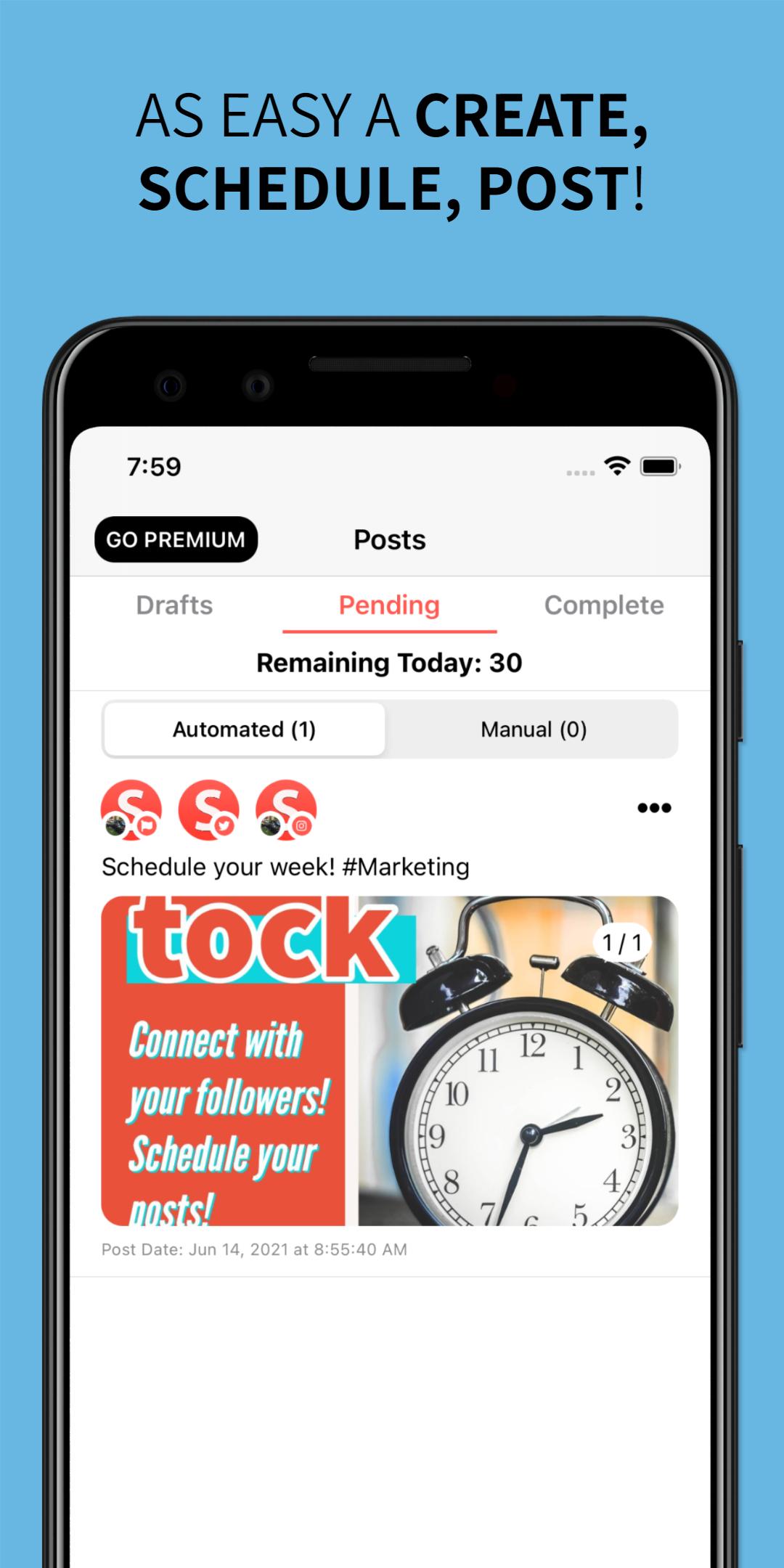 Smart Post Social Media Tool for Instagram 21.18 Screenshot 3