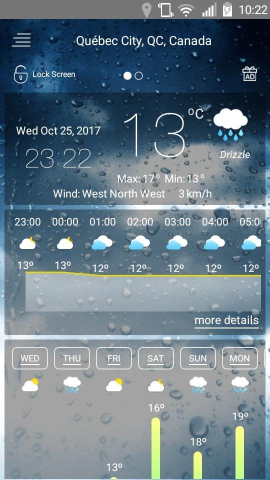 Weather forecast 69 Screenshot 10