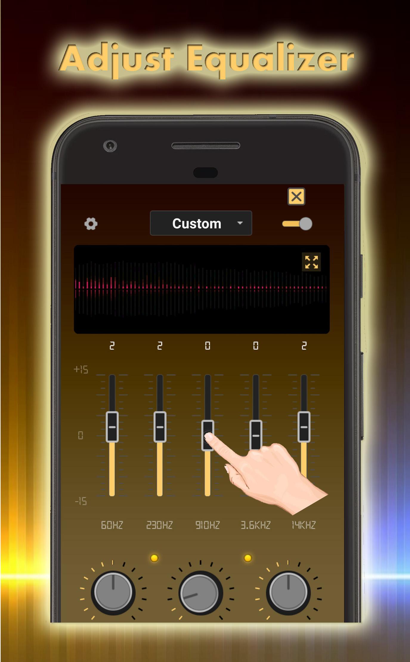 Music Bass Equalizer & Volume Adjustment 1.0.44 Screenshot 2