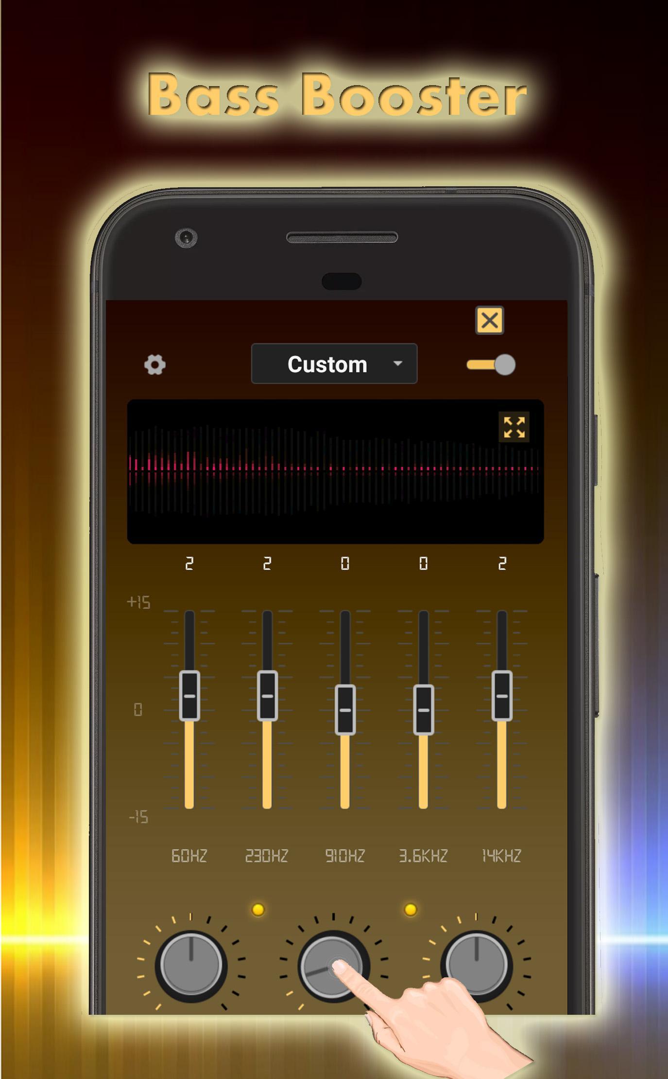 Music Bass Equalizer & Volume Adjustment 1.0.44 Screenshot 3