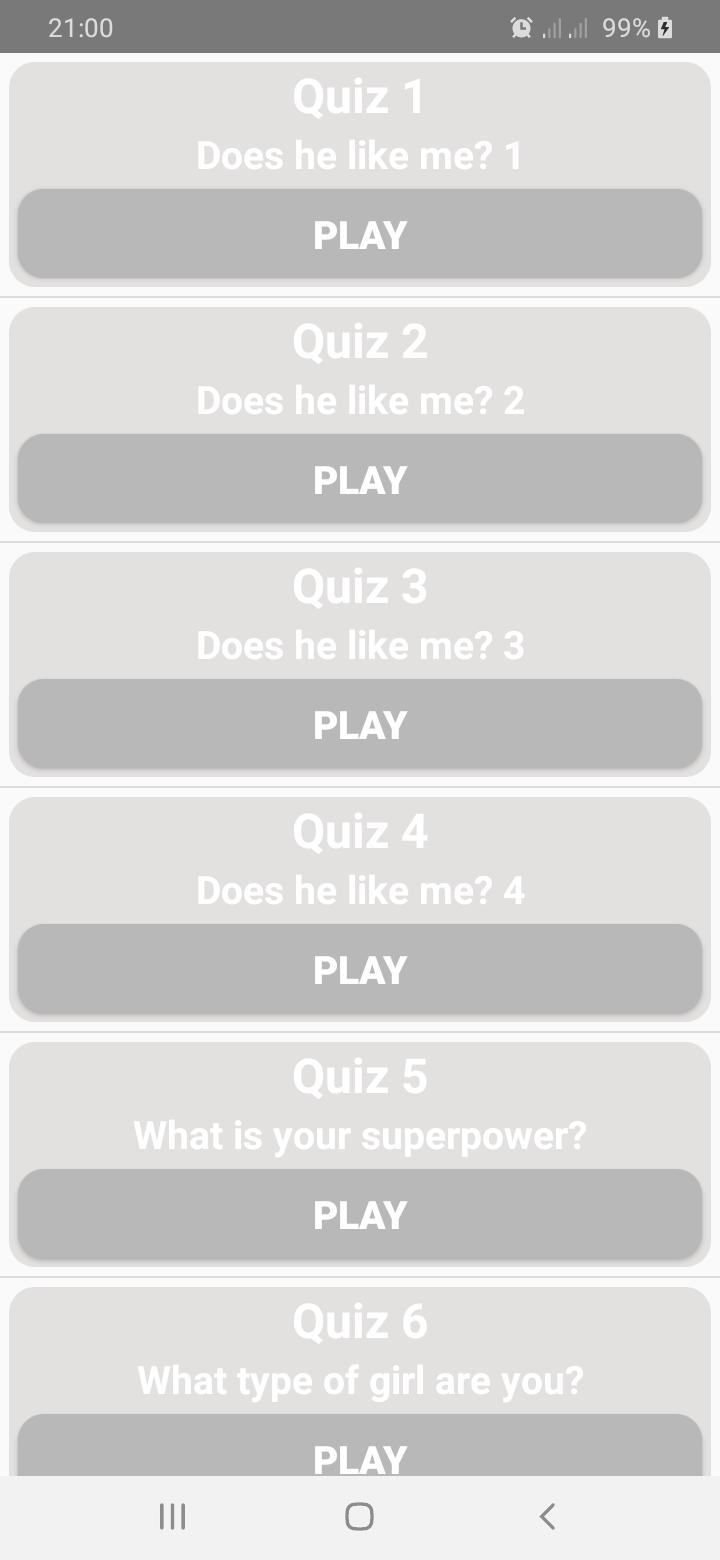 Does He Like Me? Personality Test 8.0 Screenshot 2