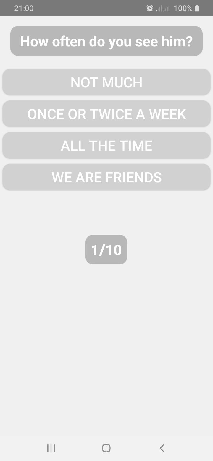 Does He Like Me? Personality Test 8.0 Screenshot 3