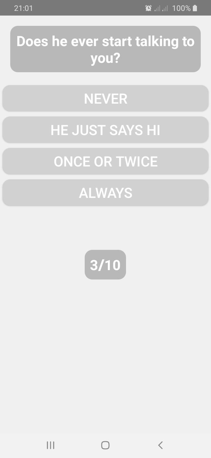 Does He Like Me? Personality Test 8.0 Screenshot 8