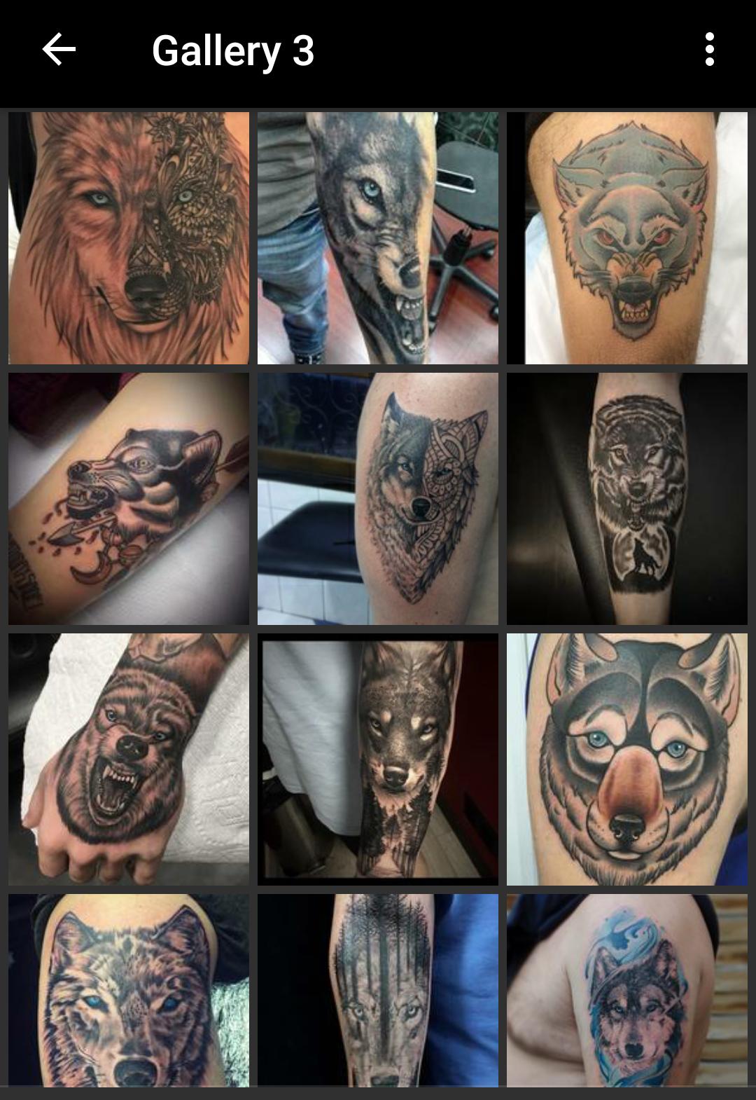 Wolf Tattoos 1.3.6.2 Screenshot 2